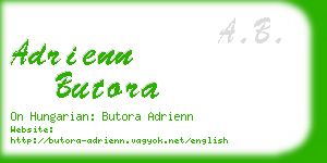 adrienn butora business card